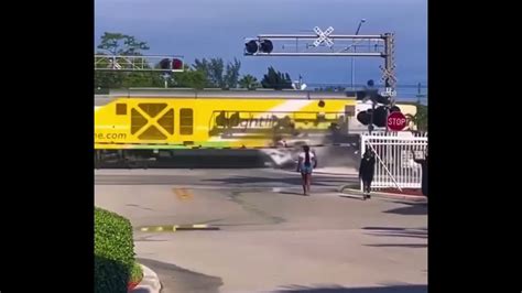 Car Gets Hit By A Train Youtube