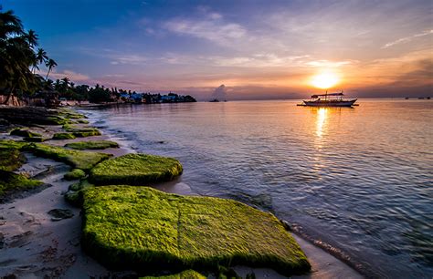 Picture Philippines Sea Nature Scenery Sunrises And Sunsets Moss