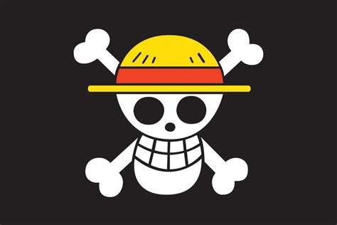 One Piece Logo Flag Ace