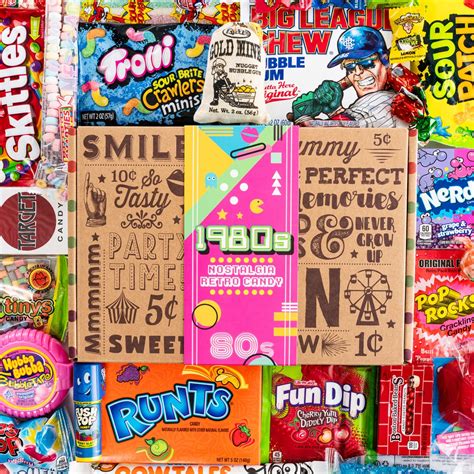 Vintage Candy Co 1980s Retro Decade Candy T Assortment 80s Candies