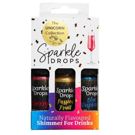 Sparkle Drops Unicorn Drinks Shimmer Flavoured Drink Shimmer For