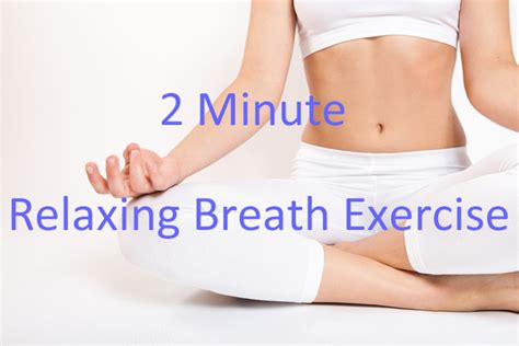 Two Minute Relaxation Technique 4 7 8 Breathing Ashlins Walthamstow Massage Clinic