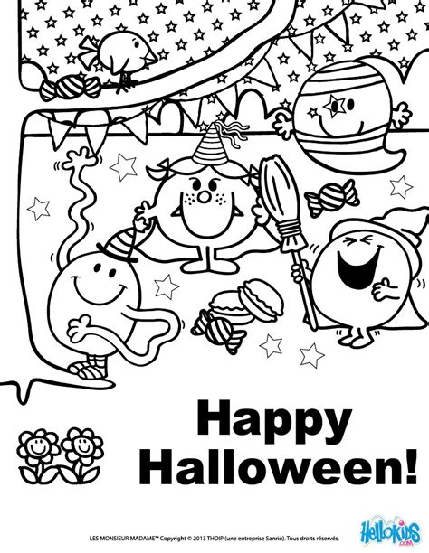 The Mr Men Show Coloring Pages Learny Kids