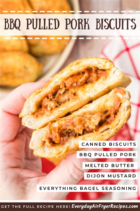 Air Fryer Bbq Pulled Pork Biscuits Everyday Air Fryer Recipes