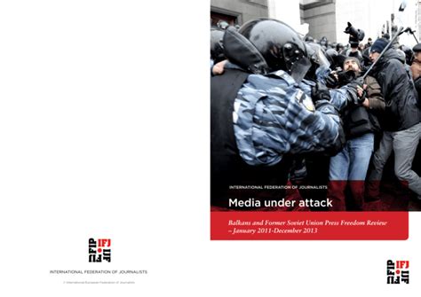 Media Under Attack International Federation Of Journalists