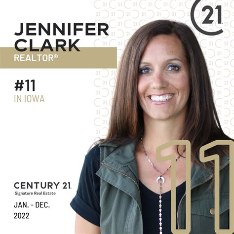 Jennifer Clark Realtor ® With Century21 Signature Real Estate