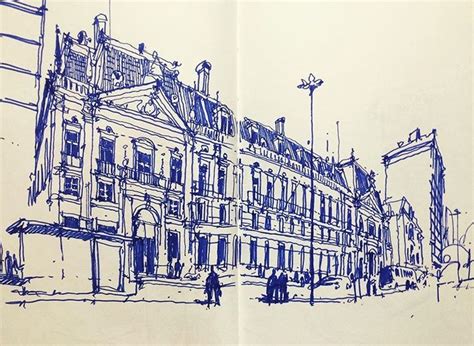Pedro Alves En Instagram “a Fast Sketch Of Palácio Foz In My Arteza