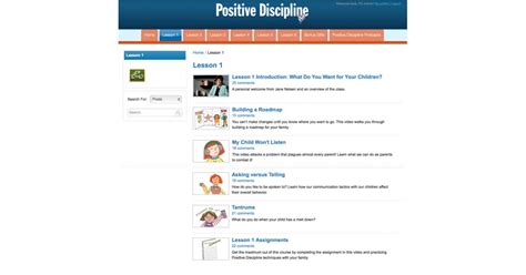 Positive Discipline Online Parenting Class Positive