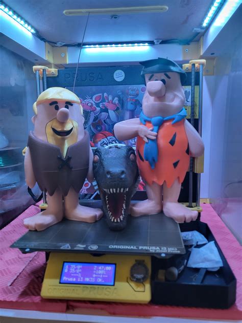 3d Printing Barney Rubble • Made With Prusa Mk 3・cults