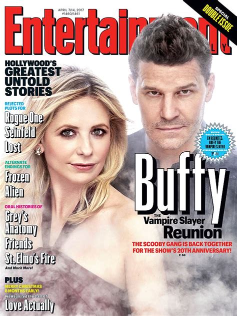 Buffy The Vampire Slayer Cast Reunites For 20th Birthday Daily Mail