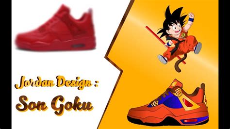 Jordan Design Goku Dragon Ball Youtube