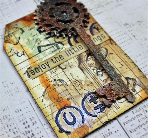 “time Is The Key” Atcs Creative Embellishments Heathers Creations