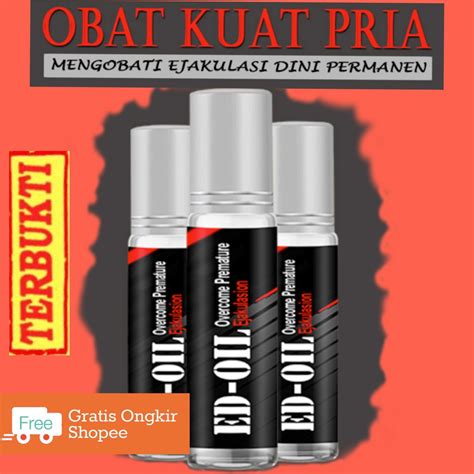 Jual Atasi Ejakulasi Dini Semprot Oles Herbal Kuat Pria Ed Oil Tahan Lama Sex Original Bisa