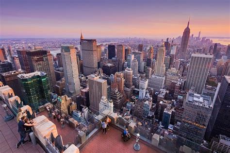 Top of rock nyc observatory offers breathtaking views of the empire state building, central park, and many other sights in the big apple. Top of the Rock Observation Deck, New York | New York City ...
