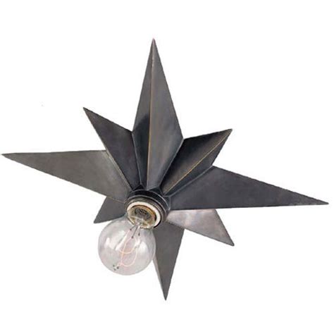 The stars have a very natural twinkle & glow. Visual Comfort And Company Bronze Star Flush Mount Ceiling ...
