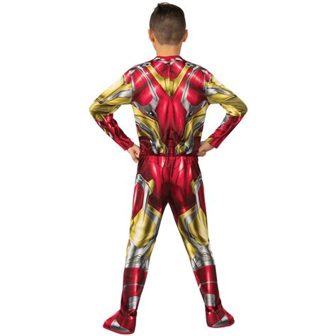 Puntos Uomini Iron Man Tony Stark Full Body Superhero Jumpsuit Adult