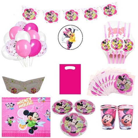 minnie mouse party in a box 72 piece shop today get it tomorrow