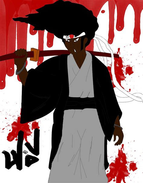 Afro Samurai By Wrath Of Vader On Deviantart