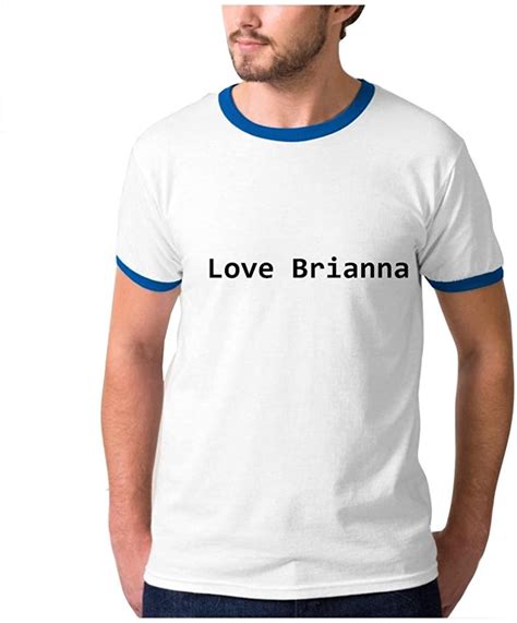 Love Brianna Men T Shirt Soft Cotton Short Sleeve Tee Xxxlarge Amazon