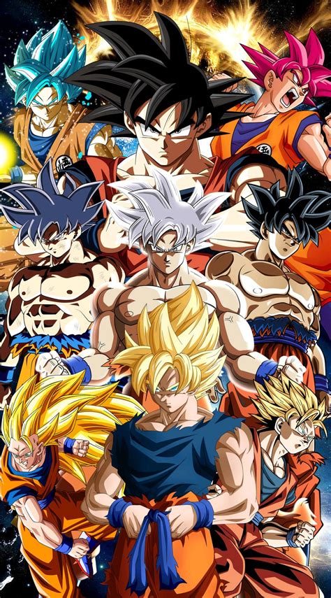 Goku Transformations Wallpapers Wallpaper Cave The Best Porn Website