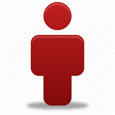 Human Male Man People Person Profile Red User Icon Icon Png