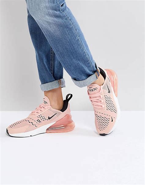 Nike Air Max 270 Trainers In Pink Asos