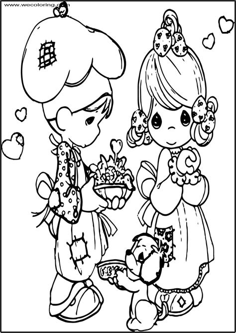 Coloring pages for precious moments are available below. Precious Moments Make Cook Free Printable Coloring Page ...