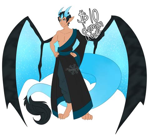Closed Flatprice Demon By Frostiearts On Deviantart