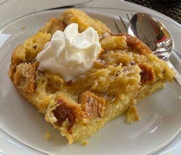 Easy Peach Bread Pudding BestQuickRecipes