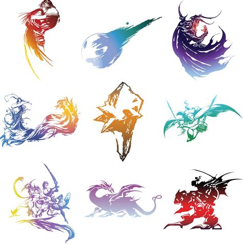 Want To Make Watercolor Prints Of Final Fantasy Logoshow Would I Do