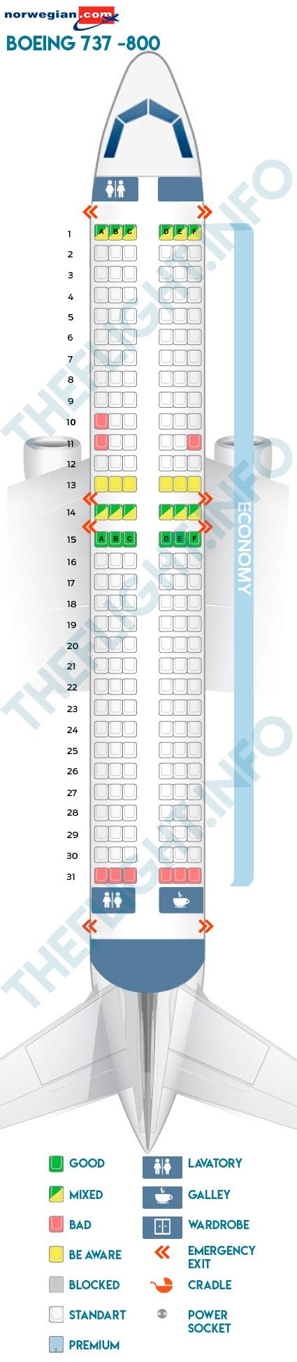 5 Images Boeing 737 800 Seating Plan Norwegian And Review Alqu Blog