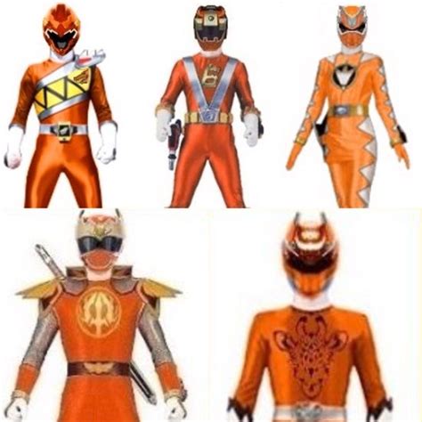 Power Rangers Rpm Orange Ranger