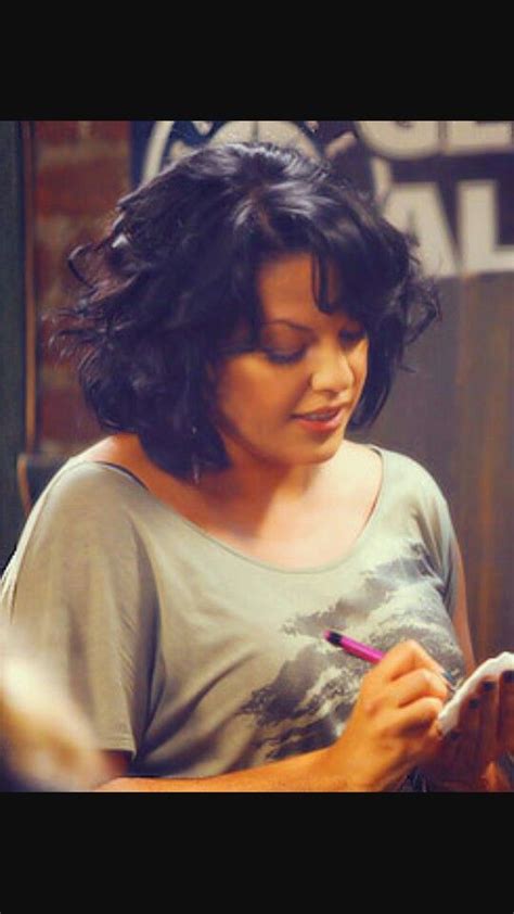 Callie torres has a new look. Pin em hair