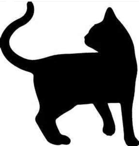 Black Cat To Use For Binx From Hocus Pocus Silhouette Stencil Animal