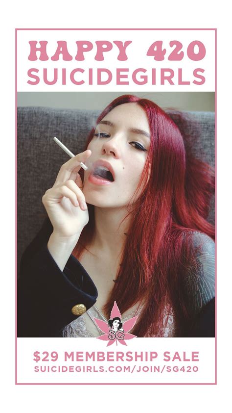 suicidegirls on twitter we re celebrating 420 on suicidegirls all day join now for only