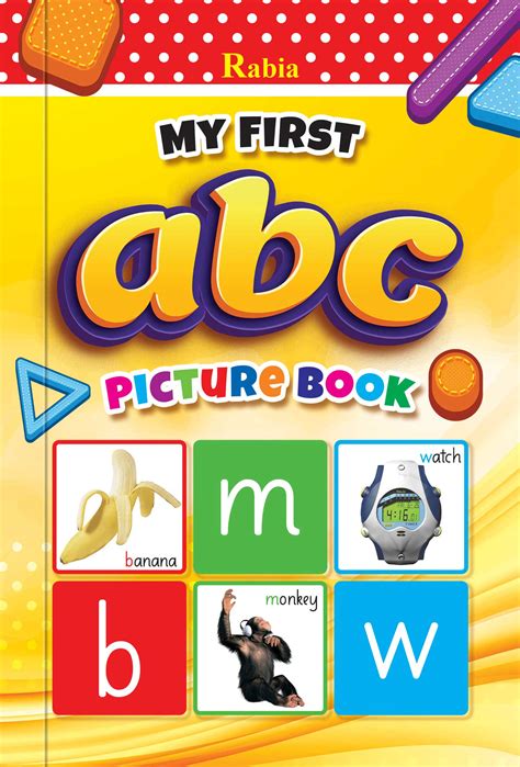 My First Picture Book Of Abc Rabia Books