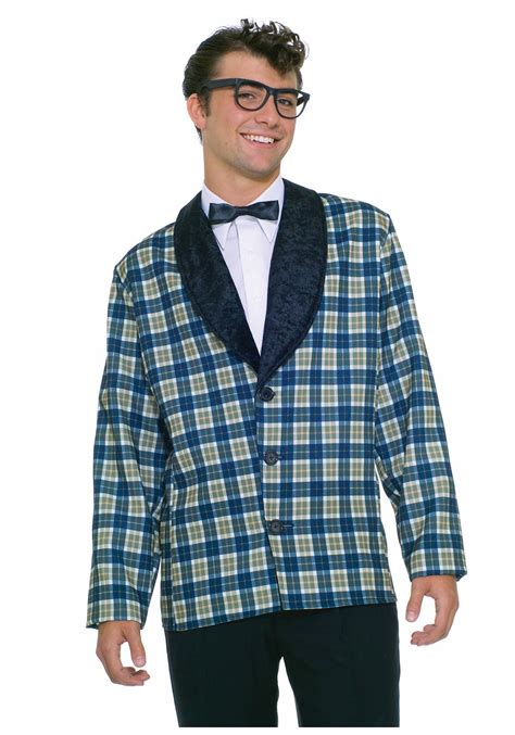Mens 50s Formal Costume Adult 1950s Buddy Holly Costume