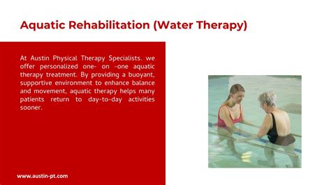 Ppt Aquatic Rehabilitation Water Therapy Powerpoint Presentation Free Download Id 11630505