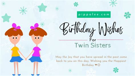Best Birthday Wishes For Twin Sisters Cute Wishes