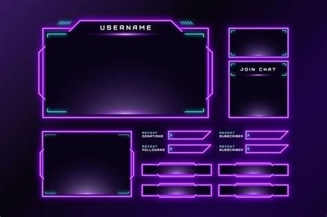 Download Twitch Stream Panels For Free Twitch Streaming Setup