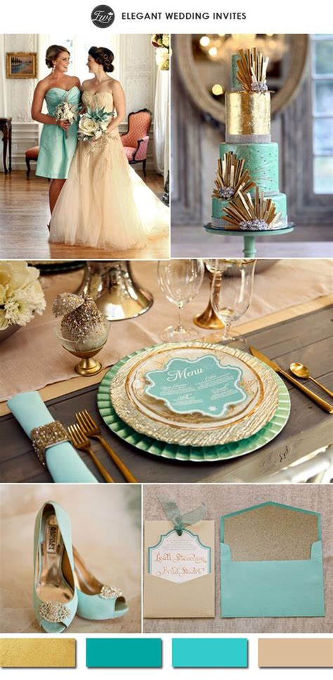 Teal Wedding Color Scheme