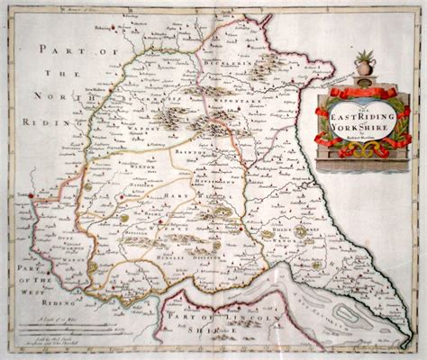 Antique Maps Of Yorkshire