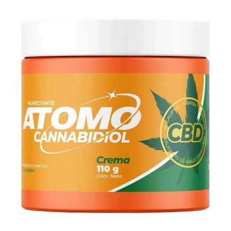 Atomo Cannabidiol Crema Humectante X 110 Gramos Farmacia Leloir Tu