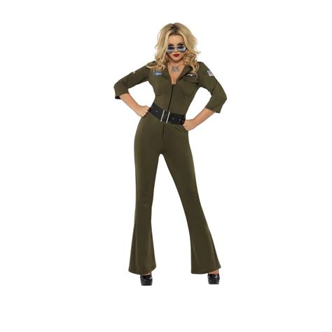 Female Top Gun Aviator Costumes R Us Fancy Dress
