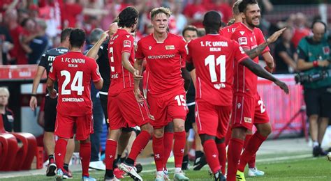Union berlin could secure european qualification with the backing of 2,000 fans on saturday when they conclude the bundesliga campaign against rb leipzig. Union Berlin stuns Dortmund for first-ever Bundesliga win ...