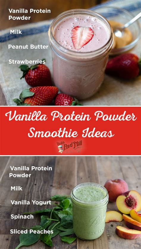 Vanilla Protein Powder Smoothie Ideas Protein Powder Smoothie