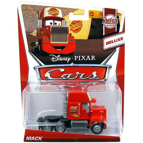 Disney Pixar Cars Deluxe Oversized Mack Truck Die Cast Vehicle Toy Car