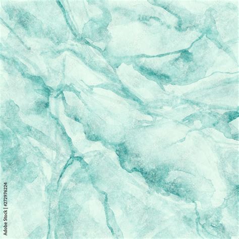 Abstract Background Pastel Marble With Mint Green Veins Granite Fake