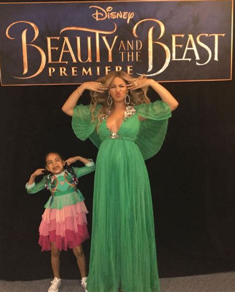 Beyonce Knowles In Gucci ‘beauty And The Beast La Premiere