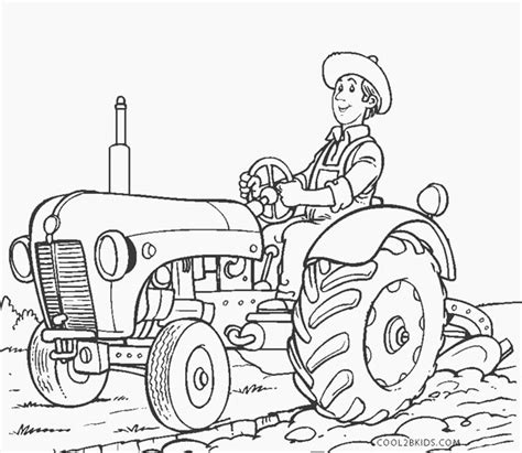 Tractor Coloring Pages To Print